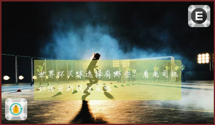 世界杯买球选择有哪些？看老司机如何分析投注策略